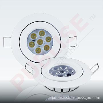 Patented IP54 Puck Lights LED 8W Dimmable 7 CREE XTE